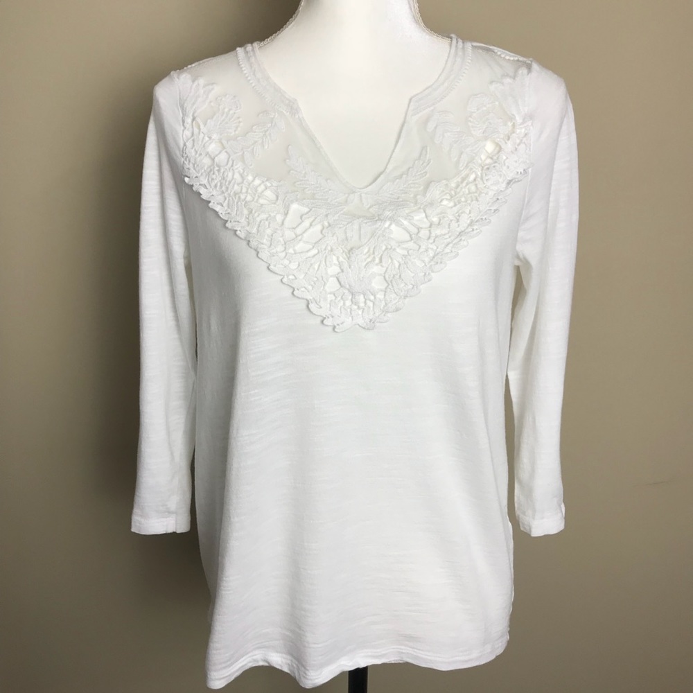 Banana Republic 3/4 Sleeve Top